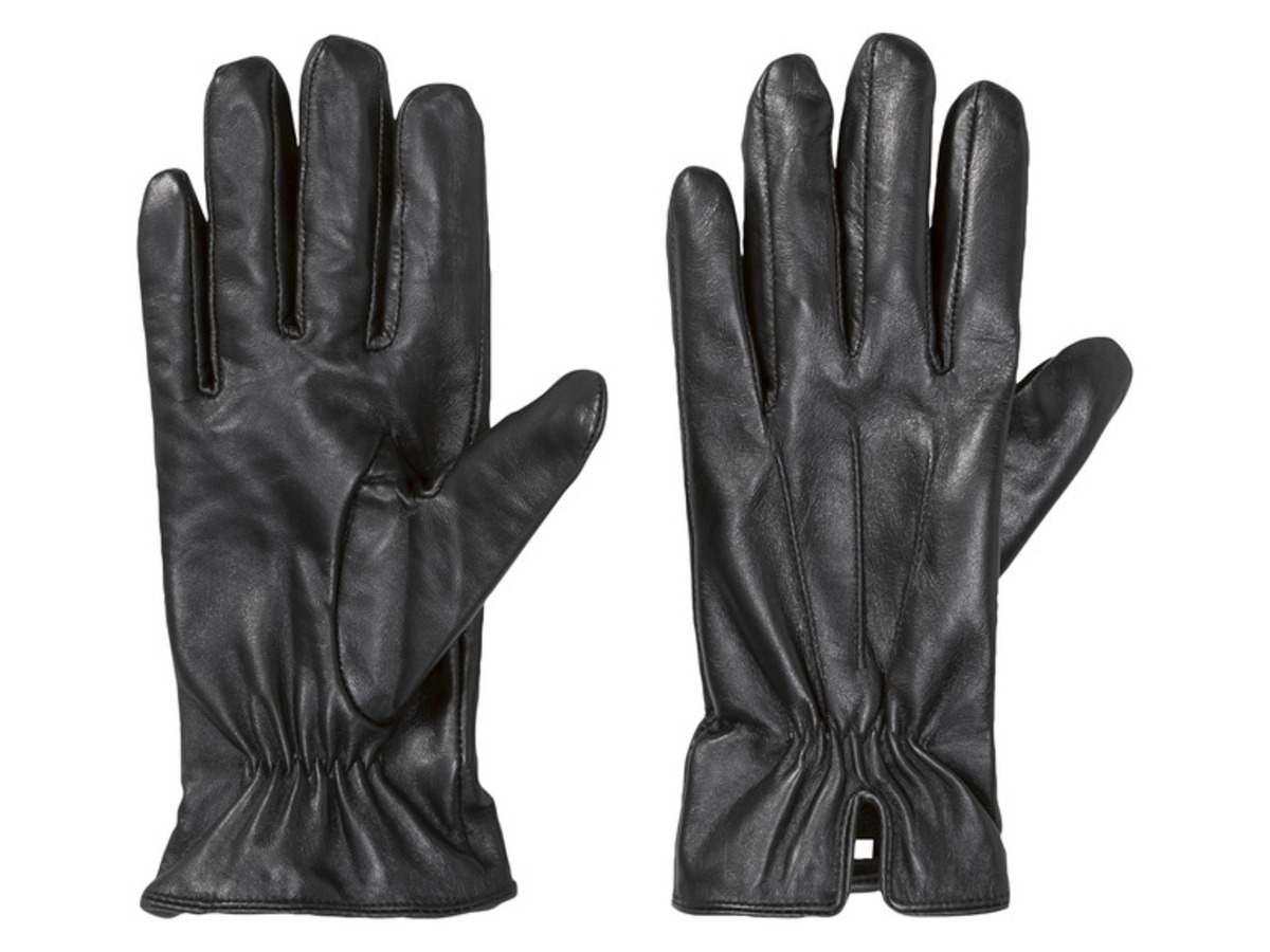 Bild 2 von esmara® Damen Lederhandschuhe, mit wärmendem Textilfutter