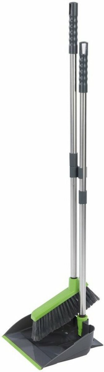 Bild 1 von Maximex Kehrgarnitur, (Komplett-Set, 2-tlg), mit Gummilippe und langem Stiel, mehrfarbig