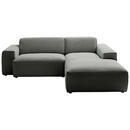 Bild 1 von Pure Home Lifestyle Ecksofa, Anthrazit, Textil, 3-Sitzer, Ottomane rechts, L-Form, 228x189 cm, Blauer Engel, Goldenes M, Oeko-Tex® Standard 100, DGM-Klimapakt, DGM-Emissionslabel, Typenauswahl, Lede