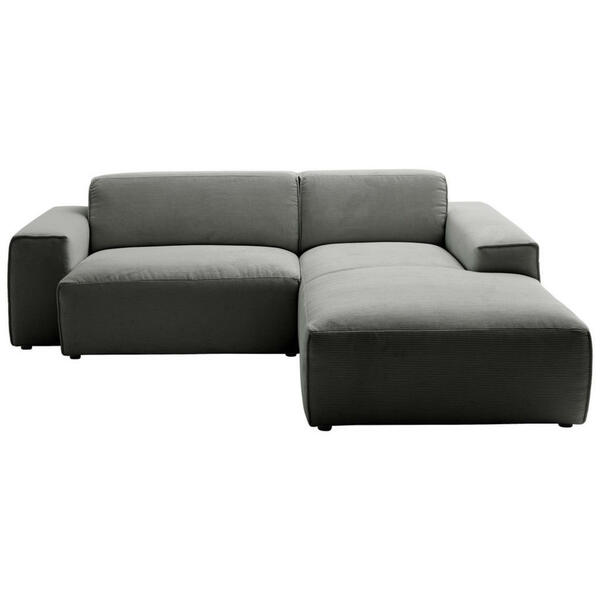 Bild 1 von Pure Home Lifestyle Ecksofa, Anthrazit, Textil, 3-Sitzer, Ottomane rechts, L-Form, 228x189 cm, Blauer Engel, Goldenes M, Oeko-Tex® Standard 100, DGM-Klimapakt, DGM-Emissionslabel, Typenauswahl, Lede