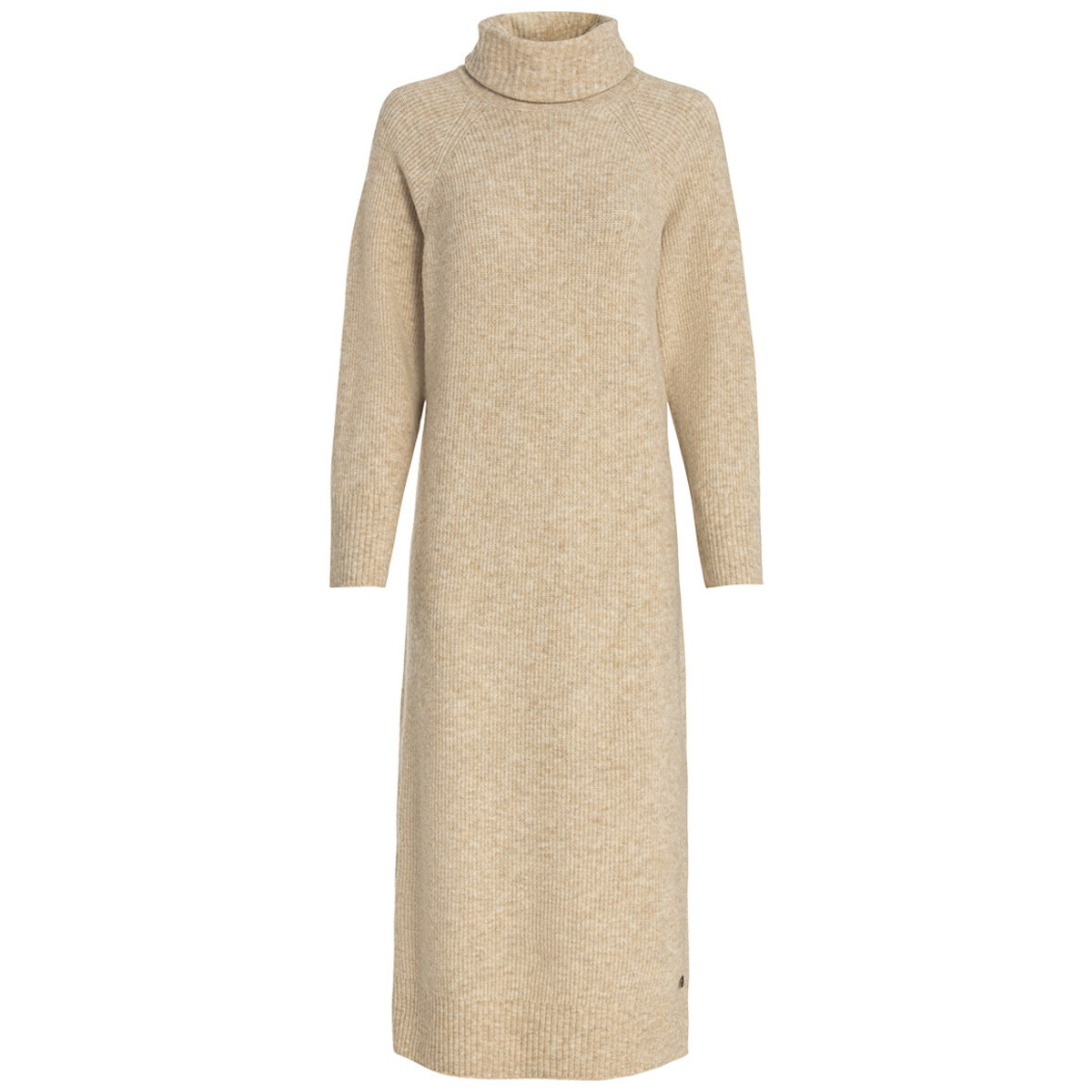 Bild 1 von Damen Strickkleid mit Rollkragen BEIGE