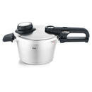 Bild 1 von Fissler Schnellkochtopf Vitavit Premium, Edelstahl, Metall, 2,5 L, farblich gekennzeichnete Kochstufenanzeige, Druckregelventil, Gegengriff,mit Dampfablass, mit Silikonring, Kochen, Töpfe, Schnellko