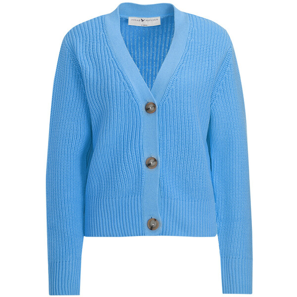 Bild 1 von Damen Strickjacke mit Knopfleiste BLAU