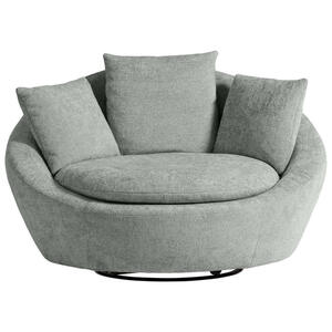 Mid.you Sessel, Grau, Textil, Füllung: Polyetherschaumkern, Schaumstoffflocken, 130x80x112 cm, erweiterbar (Typenauswahl), Wohnzimmer, Sessel, Polstersessel