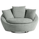 Bild 1 von Mid.you Sessel, Grau, Textil, Füllung: Polyetherschaumkern, Schaumstoffflocken, 130x80x112 cm, erweiterbar (Typenauswahl), Wohnzimmer, Sessel, Polstersessel