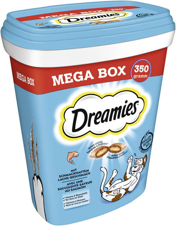 Bild 1 von Dreamies Mega Box 350g Lachs