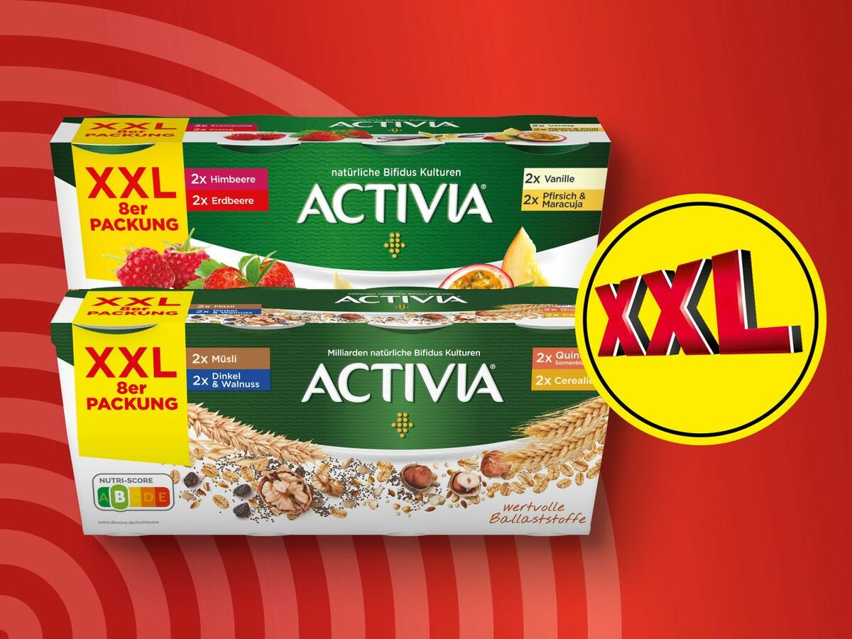 Bild 1 von Danone Activia XXL, 
         8x 115 g