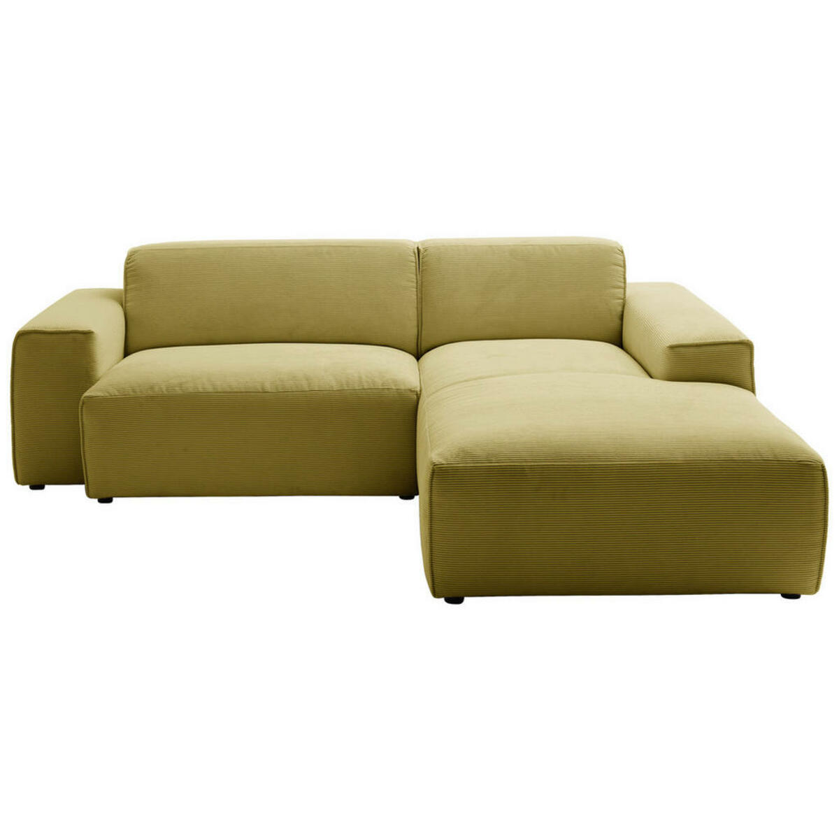 Bild 1 von Pure Home Lifestyle Ecksofa, Gelb, Grün, Textil, 3-Sitzer, Ottomane links, L-Form, 228x189 cm, Blauer Engel, Goldenes M, Oeko-Tex® Standard 100, DGM-Klimapakt, DGM-Emissionslabel, Typenauswahl, Led