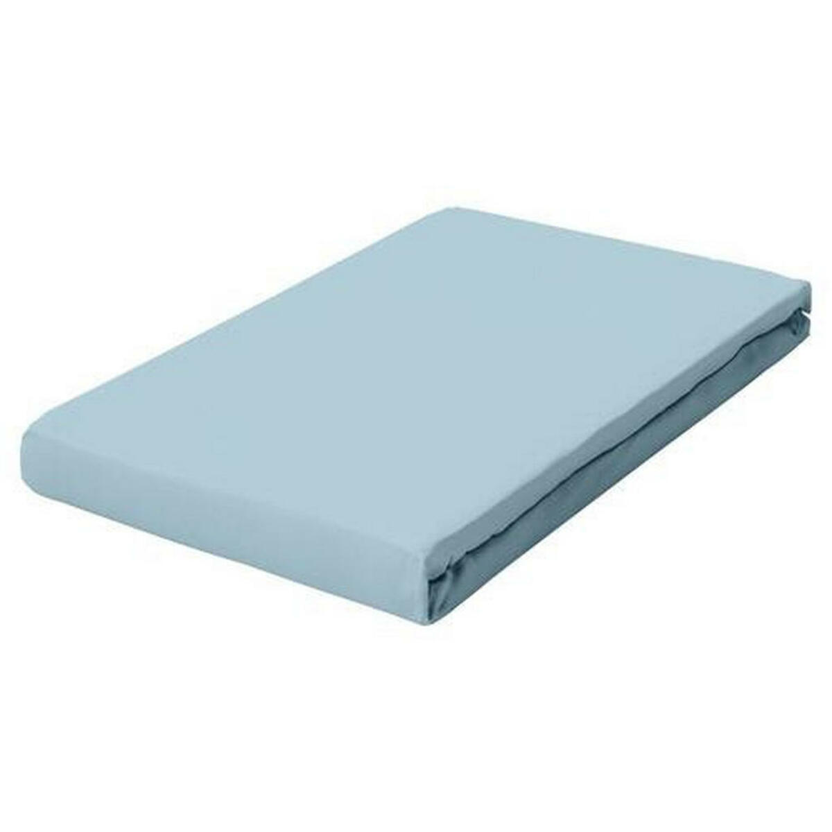 Bild 1 von Schlafgut Spannbetttuch Frottex, Hellblau, Textil, 100 cm, Grüner Punkt, Textiles Vertrauen - Oeko-Tex®, Hohenstein, Oeko-Tex® Standard 100, Oeko-Tex® Made IN Green, bügelleicht, weich und ansch