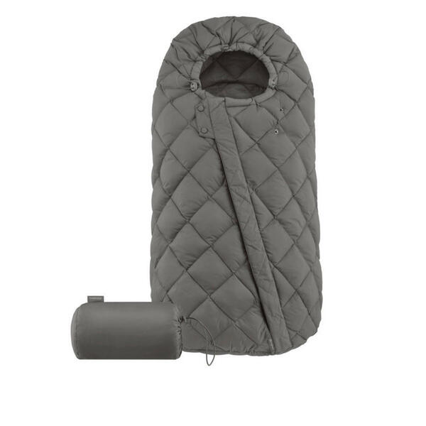 Bild 1 von Cybex FUßSACK Snogga 2, Grau, Textil, Füllung: Thinsulate™, 90x50x20 cm, Winterfußsack, Gurtschlitze, Kinderwagen, Kinderwagenzubehör