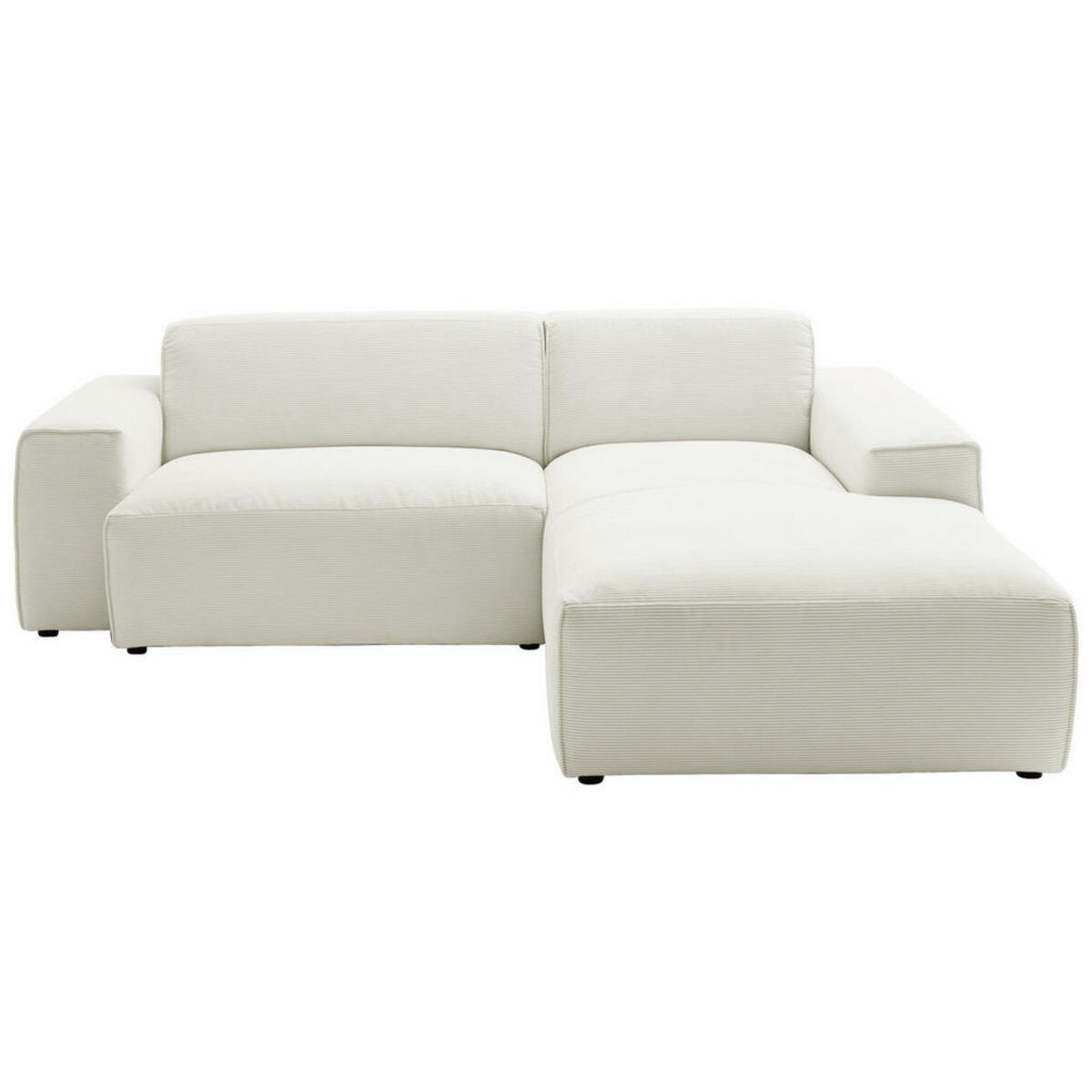 Bild 1 von Pure Home Lifestyle Ecksofa, Weiß, Textil, 3-Sitzer, Ottomane rechts, L-Form, 228x189 cm, Blauer Engel, Goldenes M, Oeko-Tex® Standard 100, DGM-Klimapakt, DGM-Emissionslabel, Typenauswahl, Lederaus