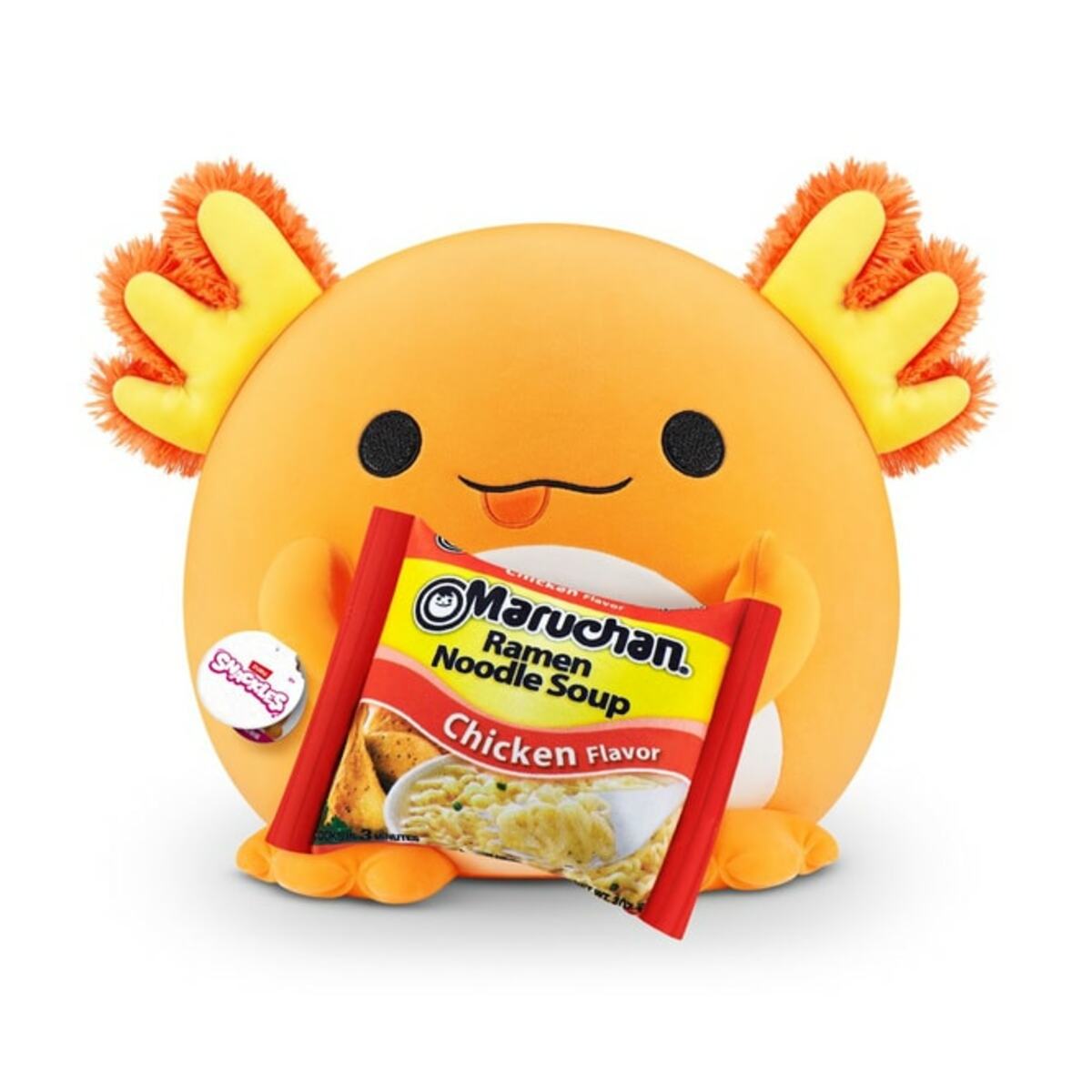 Bild 1 von Snackles - Pl&uuml;schfigur Axolotl mit Maruchan - ca. 35 cm