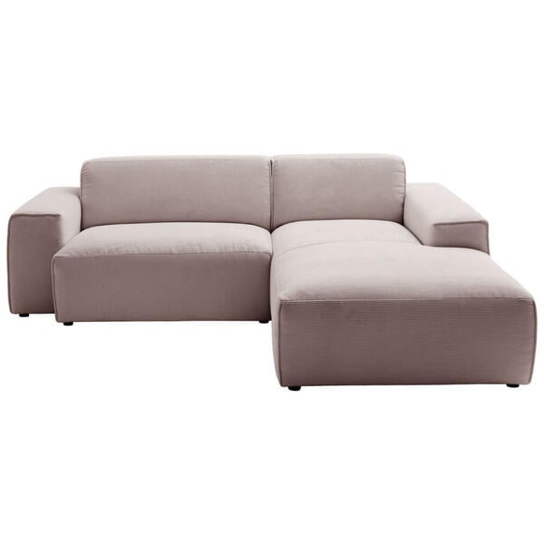 Bild 1 von Pure Home Lifestyle Ecksofa, Altrosa, Textil, 3-Sitzer, Ottomane rechts, L-Form, 228x189 cm, Blauer Engel, Goldenes M, Oeko-Tex® Standard 100, DGM-Klimapakt, DGM-Emissionslabel, Typenauswahl, Ledera