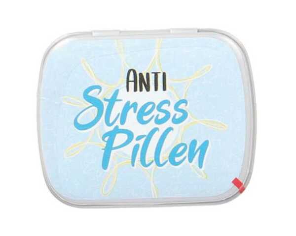 Bild 1 von Pfefferminz-Pillen Anti Stress, in Metalldose