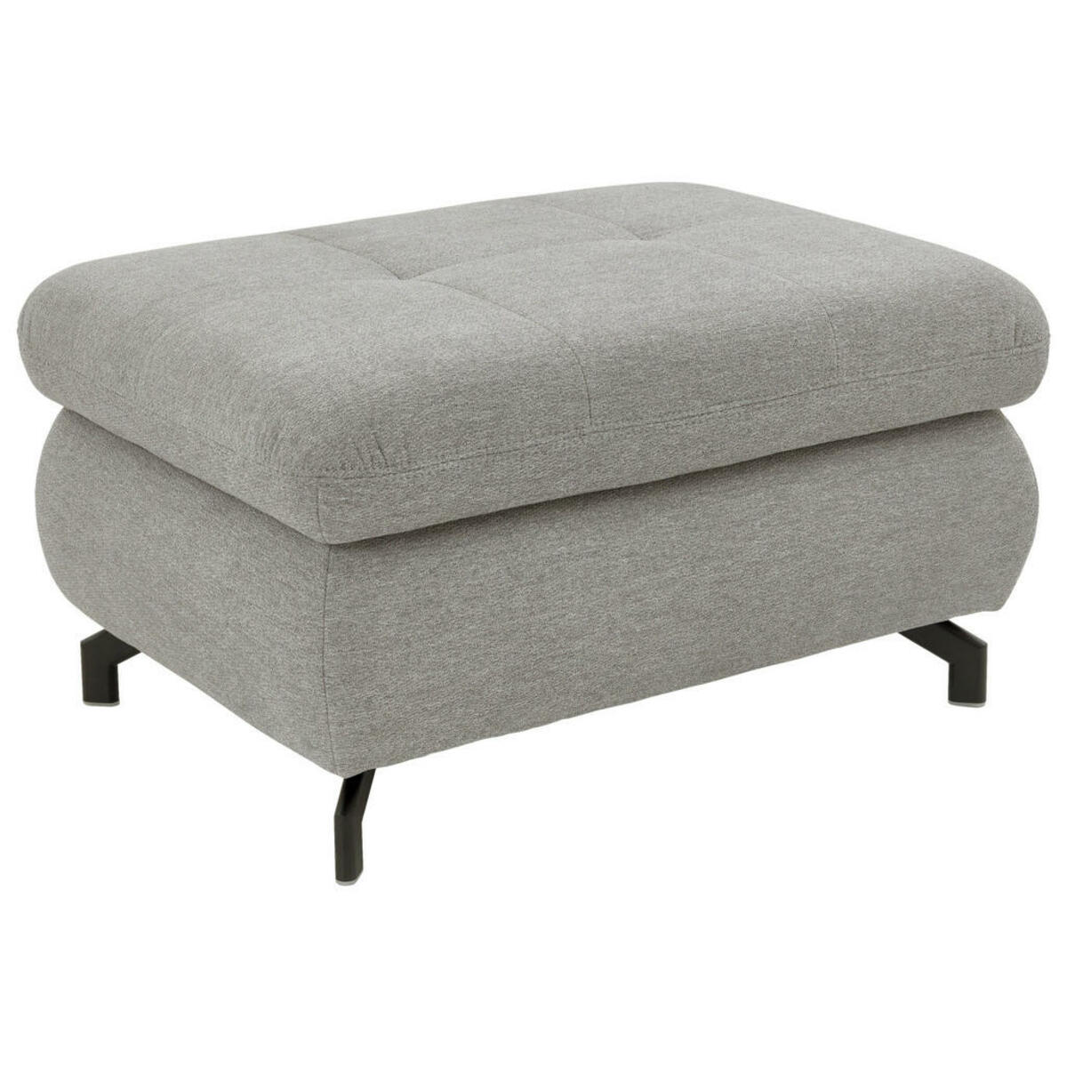 Bild 1 von Beldomo Style Klapphocker, Hellgrau, Textil, rechteckig, 90x48x65 cm, Stauraum, Wohnzimmer