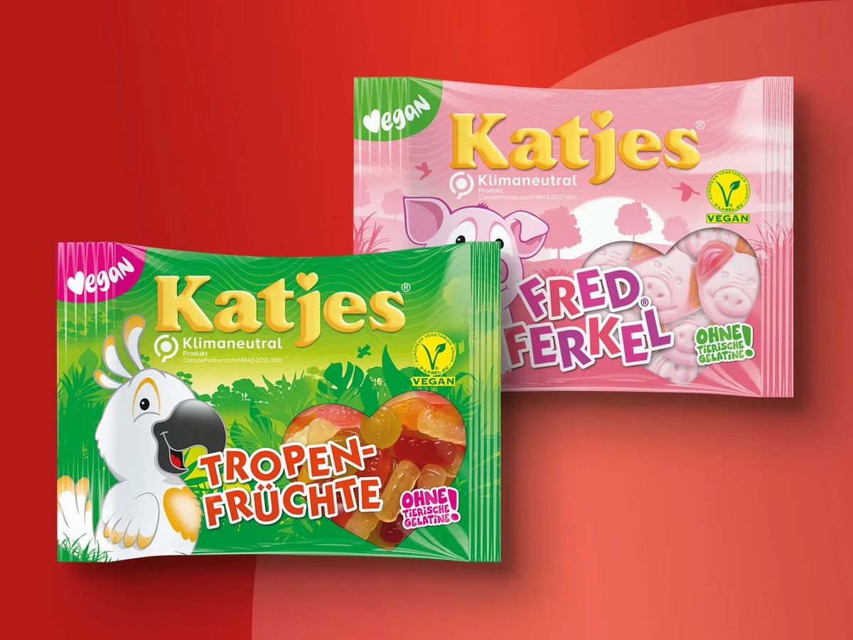 Bild 1 von Katjes Fruchtgummi/Vitaminis, 
         175 g