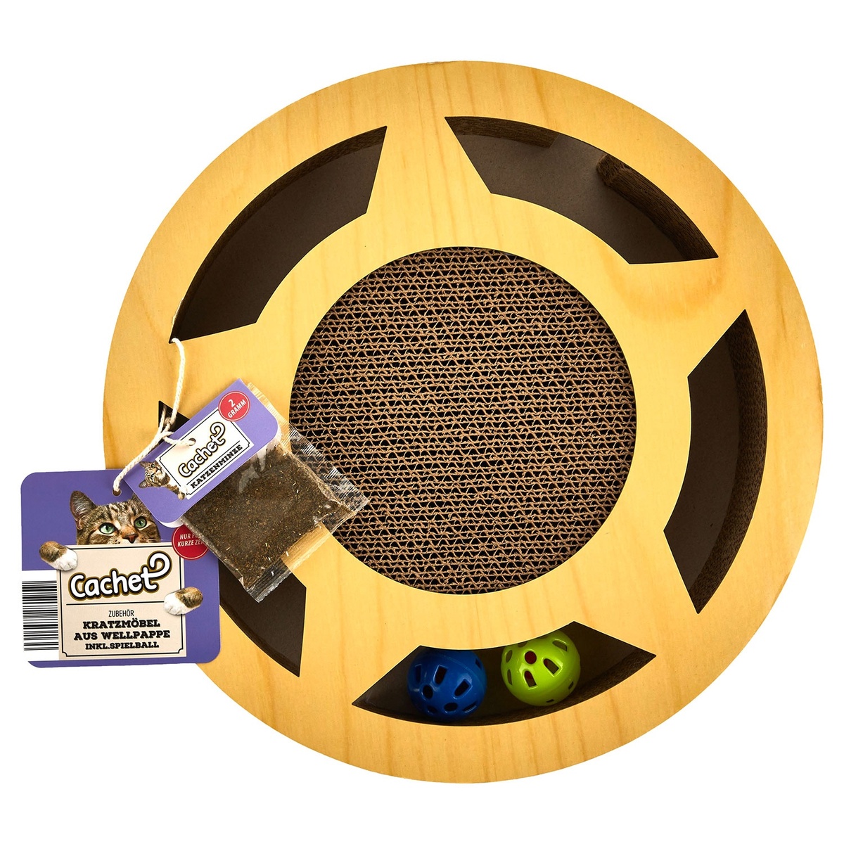 Bild 1 von CACHET Kratzmöbel mit Spielbällen