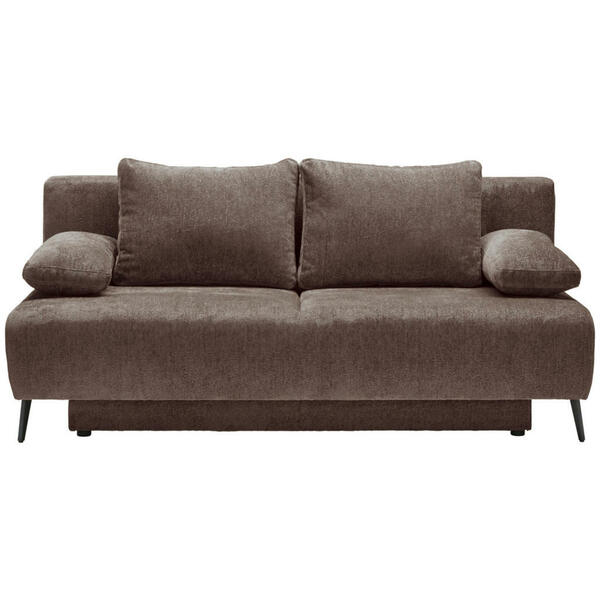Bild 1 von Ti'me Schlafsofa, Greige, Textil, 2-Sitzer, Füllung: Hohlfaser,Hohlfaser, 200x90x100 cm, Liegefunktion, Rücken echt, Kinder & Jugendmöbel, Jugendmöbel, Jugendsofas