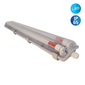 LED Feuchtraumleuchte Pipe 2-flammig 68 cm T8, G13, 16 Watt