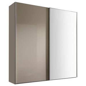 Moderano Schwebetürenschrank Sigma Rom, Sand, Holzwerkstoff, 4 Fächer, 200x240x68 cm, Lga, Goldenes M, BQ - Bündnis für Qualität, Made in Germany, Typenauswahl, Beimöbel erhältlich, umfangreic