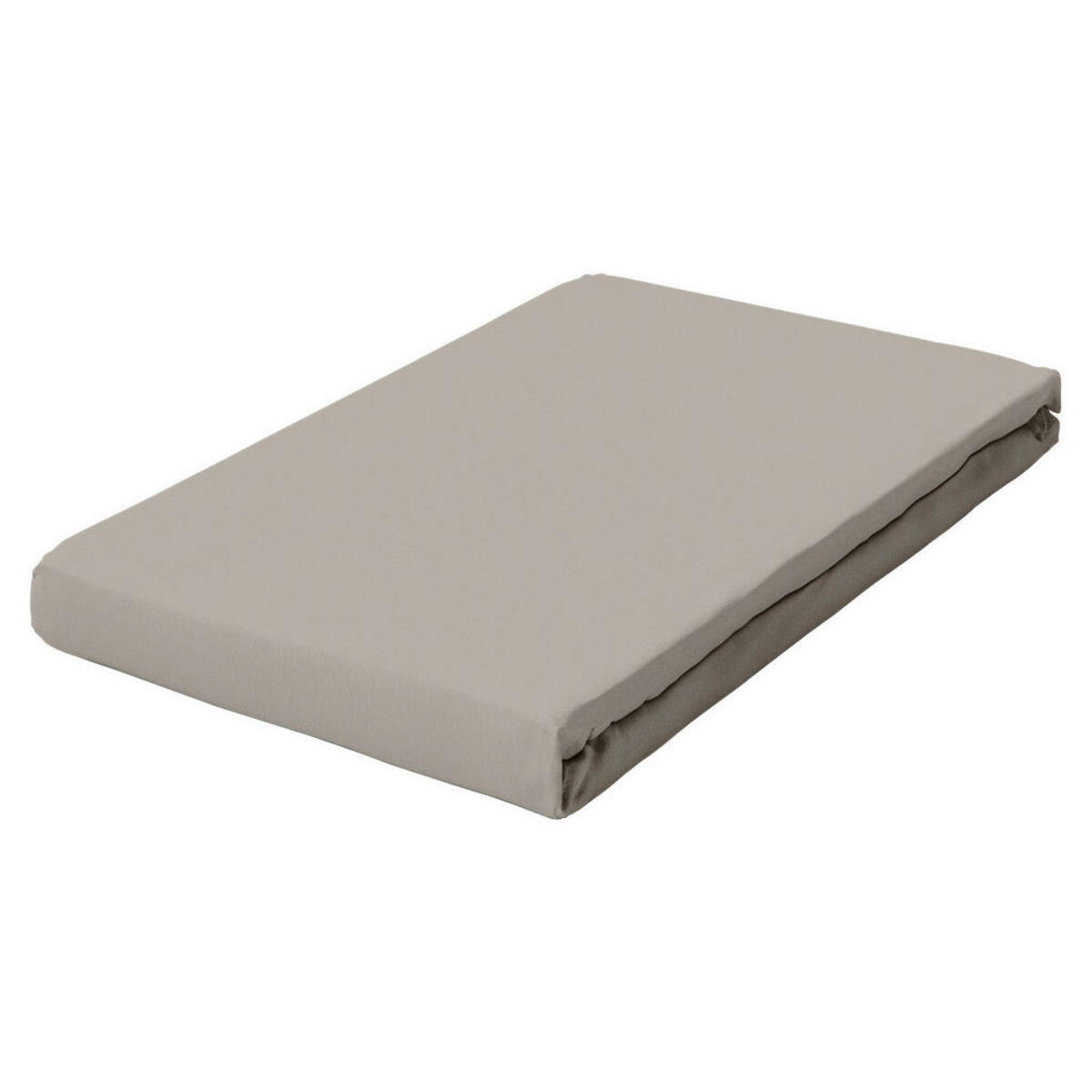 Bild 1 von Schlafgut Spannbetttuch Pure, Beige, Textil, 180-200 cm, Grüner Punkt, Textiles Vertrauen - Oeko-Tex®, Hohenstein, AZO-frei, Oeko-Tex® Made IN Green, bügelfrei, weich und anschmiegsam, perfekter