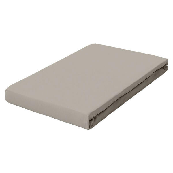 Bild 1 von Schlafgut Spannbetttuch Pure, Beige, Textil, 180-200 cm, Grüner Punkt, Textiles Vertrauen - Oeko-Tex®, Hohenstein, AZO-frei, Oeko-Tex® Made IN Green, bügelfrei, weich und anschmiegsam, perfekter