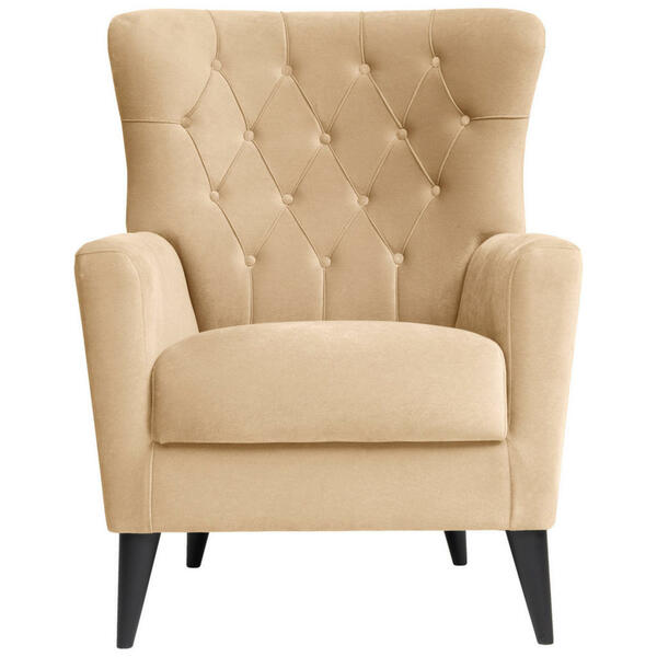 Livetastic Sessel, Beige, Textil, Uni, 72x96x77 cm, DIN EN ISO 14001