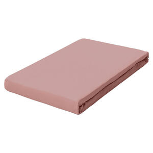 Schlafgut Spannbetttuch Pure, Altrosa, Textil, 180-200 cm, Grüner Punkt, Textiles Vertrauen - Oeko-Tex®, Hohenstein, AZO-frei, Oeko-Tex® Made IN Green, bügelfrei, weich und anschmiegsam, perfekte
