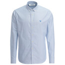 Bild 1 von Herren Hemd mit Button-down-Kragen BLAU / WEISS