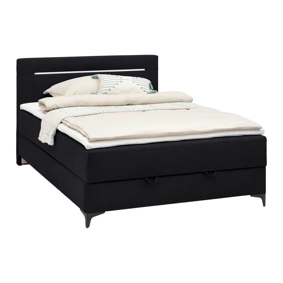 Bild 1 von Boxbett Jerry in Schwarz ca. 100x200cm, Schwarz