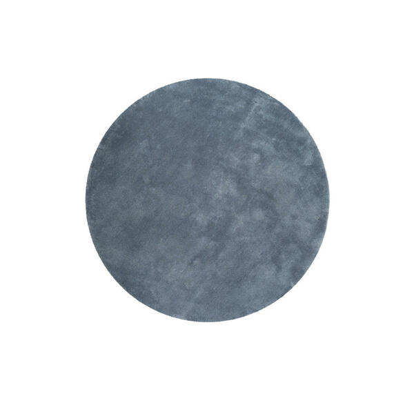 Bild 1 von Esprit Hochflorteppich Esprit, Grau, Textil, Uni, rund, Textiles Vertrauen - Oeko-Tex®, für Fußbodenheizung geeignet, in verschiedenen Größen erhältlich, Fasern thermofixiert (heatset), pflegel