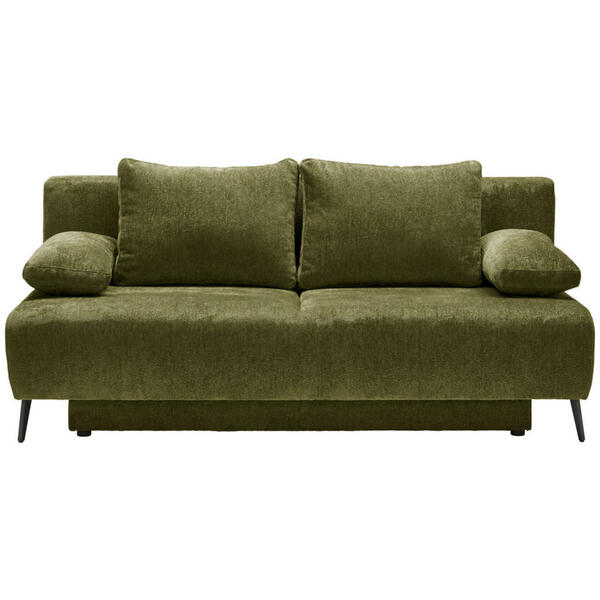 Bild 1 von Ti'me Schlafsofa, Grün, Textil, 2-Sitzer, Füllung: Hohlfaser,Hohlfaser, 200x90x100 cm, Liegefunktion, Rücken echt, Kinder & Jugendmöbel, Jugendmöbel, Jugendsofas