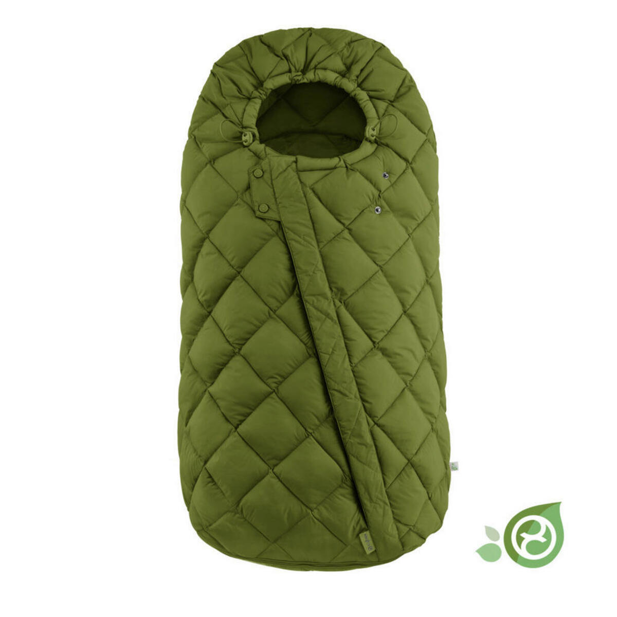 Bild 1 von Cybex FUßSACK Snogga 2, Grün, Textil, Füllung: Thinsulate™, 90x50x20 cm, Winterfußsack, Gurtschlitze, Kinderwagen, Kinderwagenzubehör