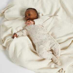Baby Wickel-Overall Beige