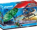 Bild 1 von Playmobil® Konstruktions-Spielset »Polizei-Hubschrauber: Fallschirm-Verfolgung (70569), City Action«, (19 St), Made in Germany