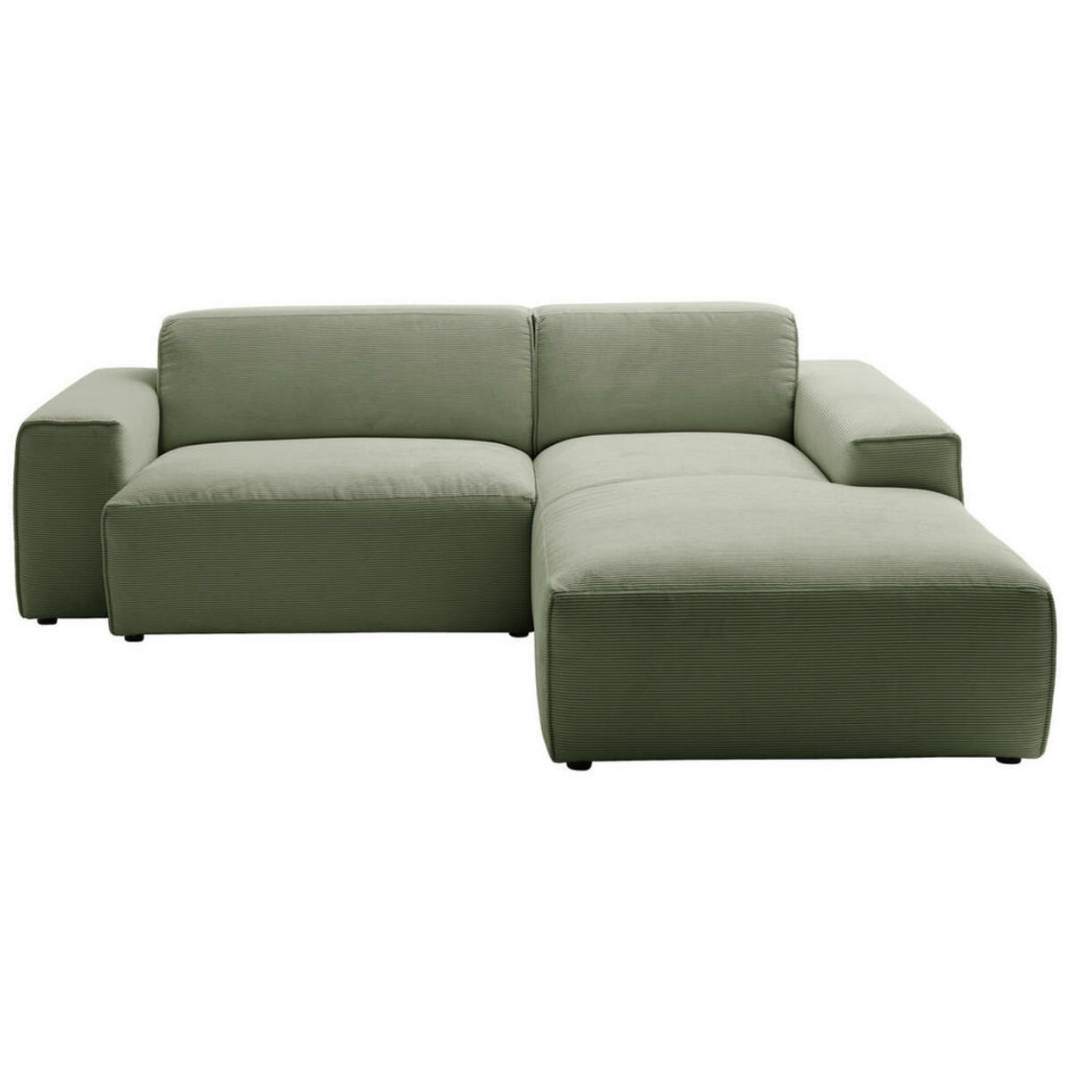 Bild 1 von Pure Home Lifestyle Ecksofa, Olivgrün, Textil, 3-Sitzer, Ottomane rechts, L-Form, 228x189 cm, Blauer Engel, Goldenes M, Oeko-Tex® Standard 100, DGM-Klimapakt, DGM-Emissionslabel, Typenauswahl, Lede