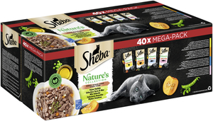 Sheba Mega-Pack Nature's Collection in Sauce Feine Vielfalt 40 x 85g