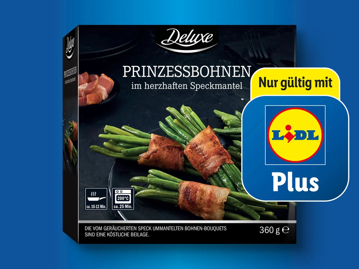 Deluxe Prinzessbohnen im Speckmantel, 360 g von Lidl ansehen!