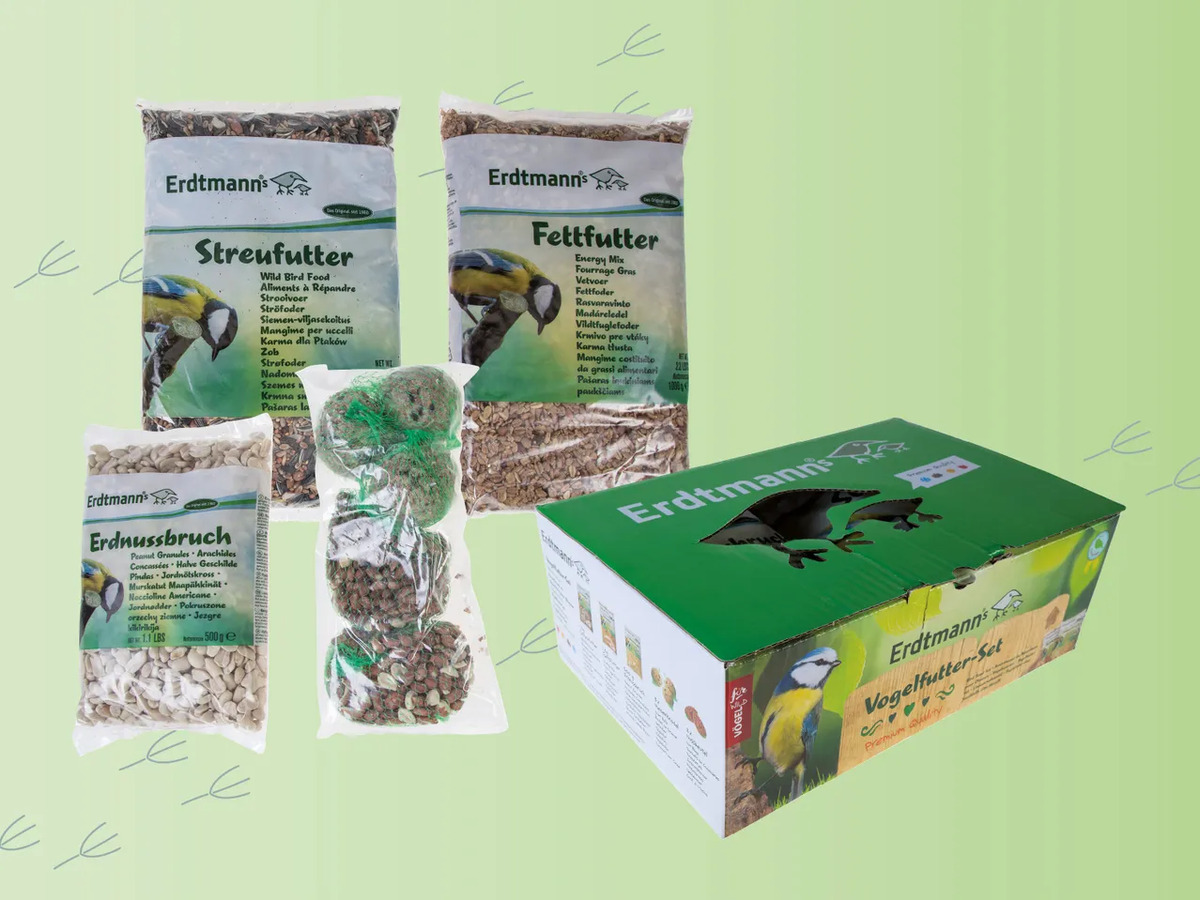 Bild 1 von Erdtmanns Vogelfutterset, 
         2,8 kg