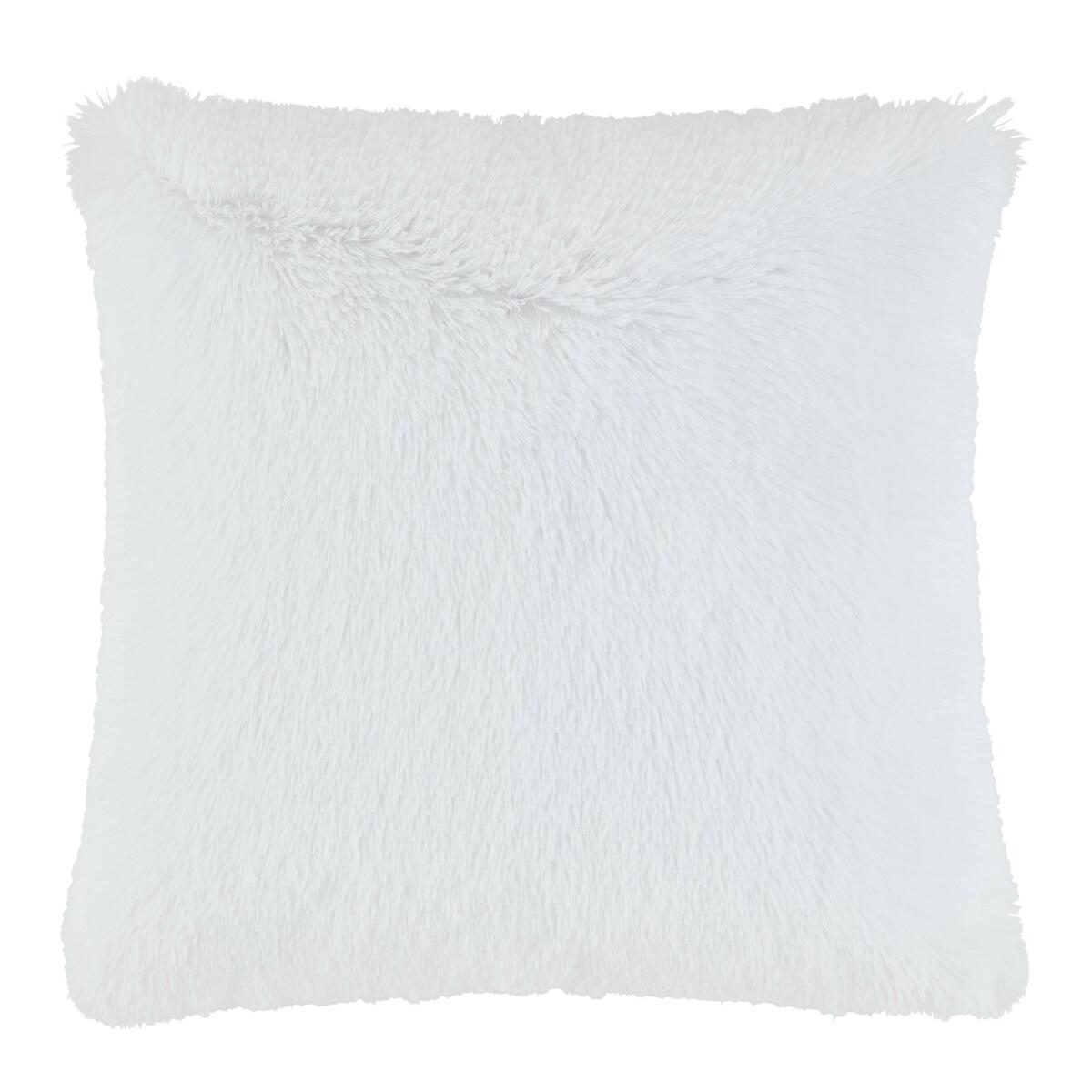 Bild 1 von Zierkissen Fluffy in Weiß ca. 45x45cm, Weiß