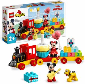 LEGO® Konstruktionsspielsteine »Mickys und Minnies Geburtstagszug (10941), LEGO® DUPLO® Disney™«, (22 St), Made in Europe