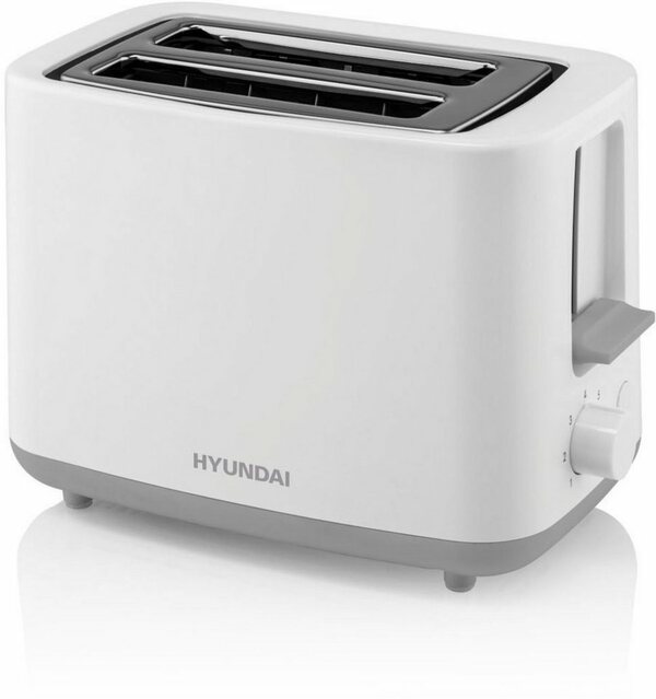 Bild 1 von Hyundai Toaster TO261, 2 Schlitze, für 2 Scheiben, 700 W, 7 Leistungsstufen, STOP Taste, Krümelschublade