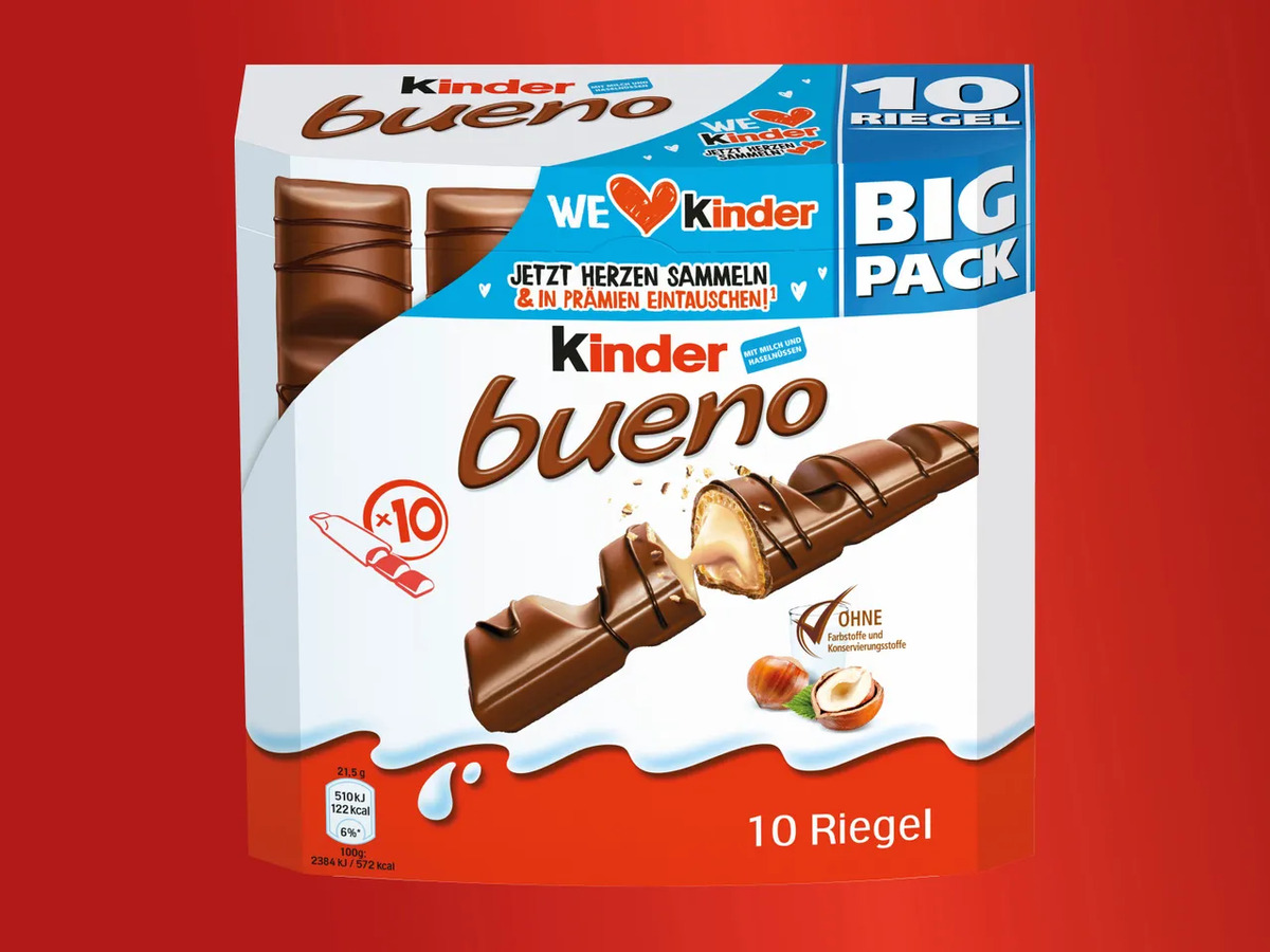 Bild 1 von Kinder Bueno, 
         215 g