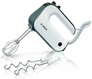 BOSCH Handmixer MFQ49300, 850 W, Spiralkabel, 2 Edelstahl-Rührbesen, 2 Edelstahl-Knethaken