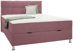 Boxbett Ovideo 160 in Weinrot ca. 160x200cm, Weinrot