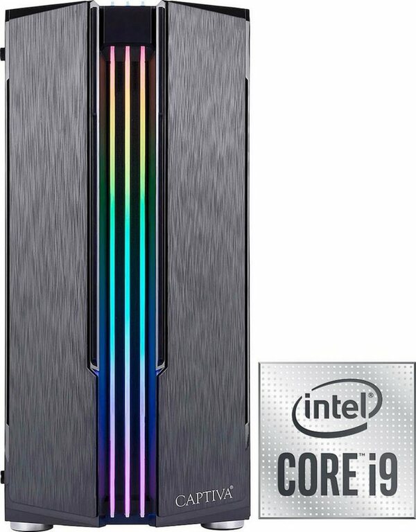 Bild 1 von CAPTIVA G19IG 20V4 Gaming-PC (Intel Core i9 10900K, RTX 3070, 32 GB RAM, 2000 GB HDD, 500 GB SSD, Luftkühlung)