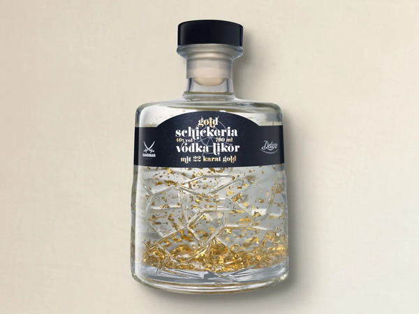 Bild 1 von Sansibar Deluxe Gold Schickeria Vodkalikör, 
         0,7 l