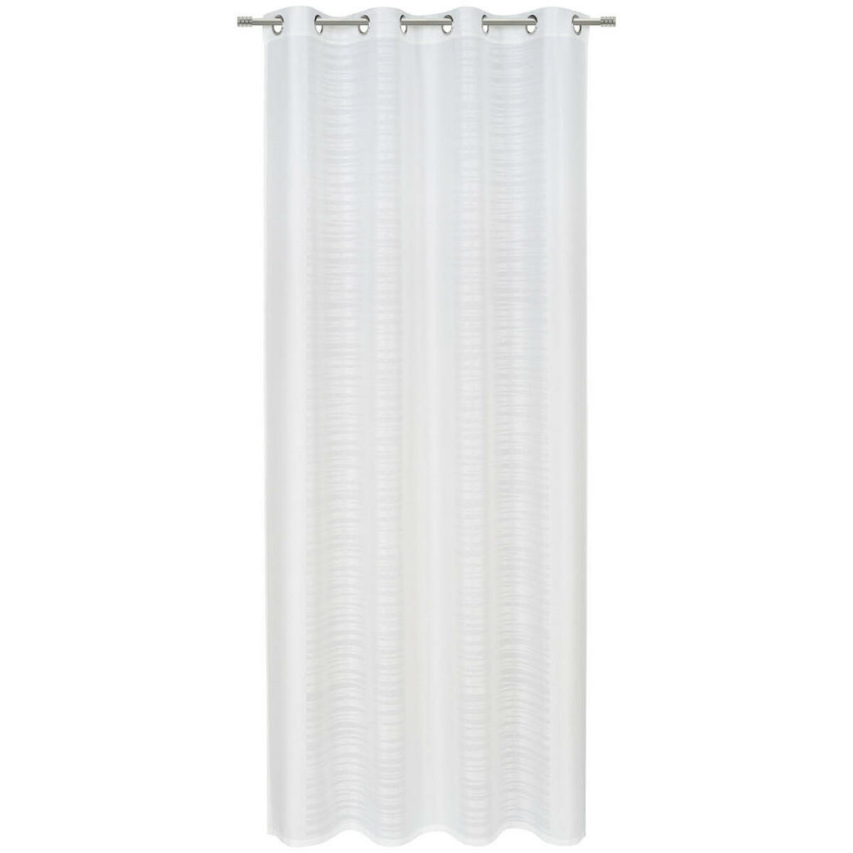 Bild 1 von Esposa Ösenschal Murum, Natur, Textil, Graphik, 140 cm, Bsci, Oeko-Tex® Standard 100, Wohntextilien, Gardinen & Vorhänge, Fertiggardinen