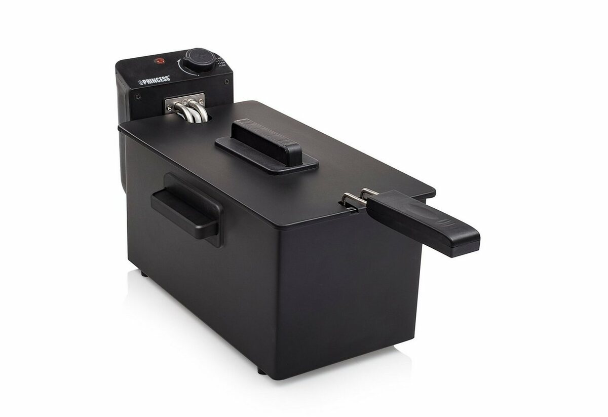 Bild 1 von PRINCESS Fritteuse 182727, 2000 W, 3 Liter mit Kaltzonenfunktion, schwarz