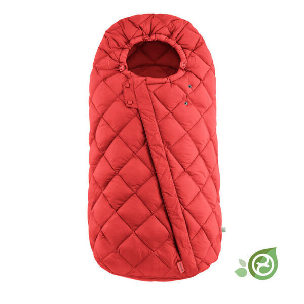 Bild 1 von Cybex FUßSACK Snogga 2, Rot, Textil, Füllung: Thinsulate™, 90x50x20 cm, Winterfußsack, Gurtschlitze, Kinderwagen, Kinderwagenzubehör